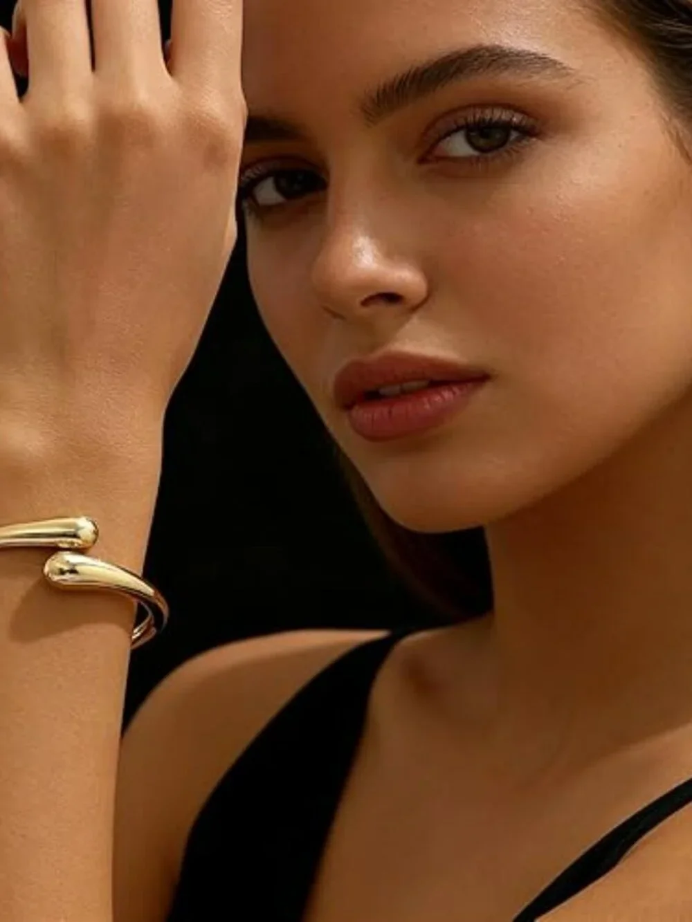 NEW Chunky Gold Bangle Bracelets Classy Gold & Silver Combo Stackable Elegant
